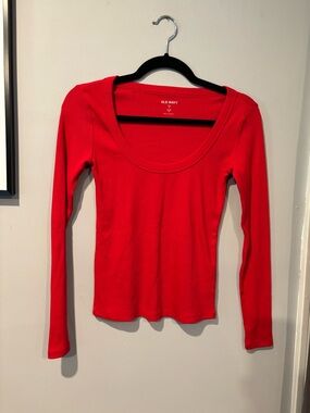 💕3/$25💕 Old Navy Snug Scoop Neck Long Sleeve